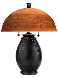 Glenhaven Table Lamp in Teco Rosa