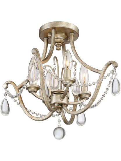 Regent 16" Semi Flush-Mount Ceiling Light