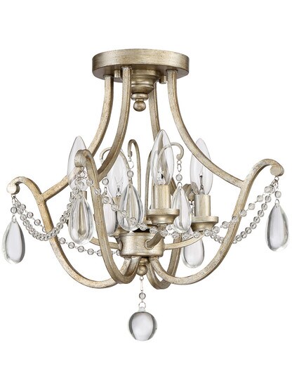 Regent 16" Semi Flush-Mount Ceiling Light
