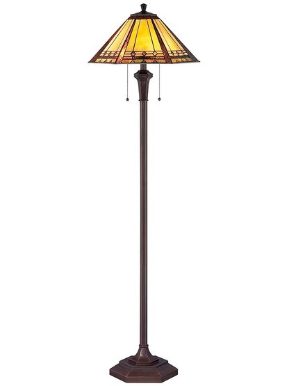 Arden Floor Lamp in Russet.