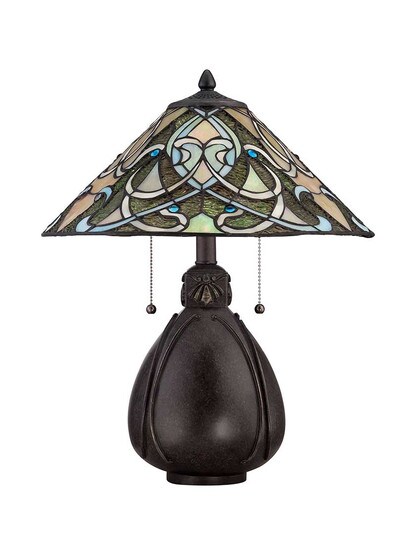 Alternate View of Weston Table Lamp.