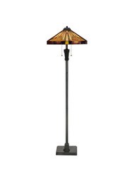 Stephen Floor Lamp in Vintage Bronze.