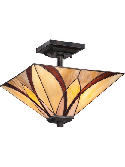 Asheville Semi-Flush Mount Ceiling Light.