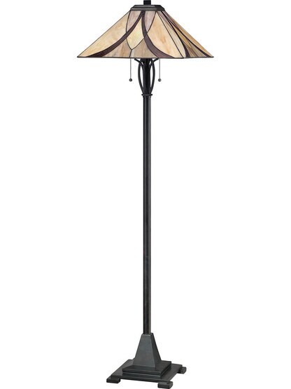 Alternate View of Asheville Floor Lamp.