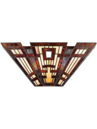 Prairie Style Pocket Sconce in Valiant Bronze