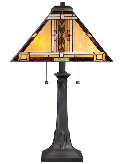 Alternate View 2 of Navajo Table Lamp.