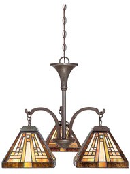 Stephen Dinette Chandelier In Vintage Bronze