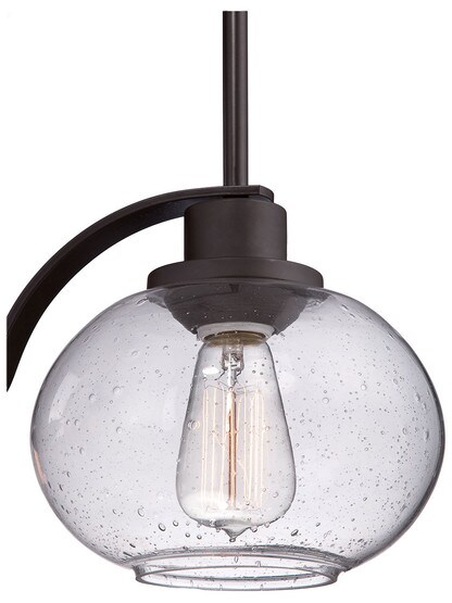 Alternate View of Trilogy 3-Light Chandelier.