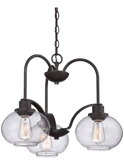 Alternate View 2 of Trilogy 3-Light Chandelier.