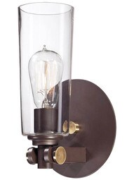 East Village Wall Sconce In Western Bronze