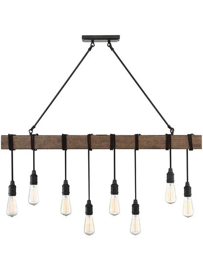Burgess 8 Light Kitchen Island Light.