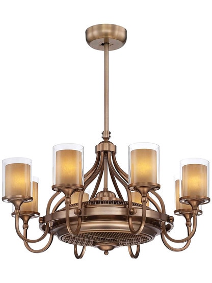 Etesian Air-Ionizing Fan d'Lier In Burnished Russett.