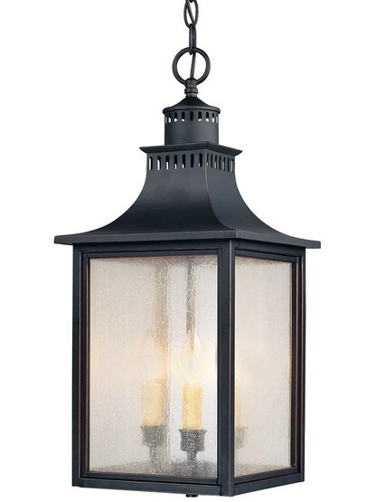 Monte Grande Hanging Lantern in Slate.