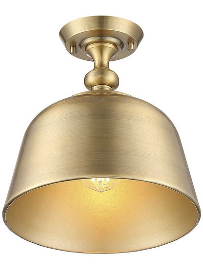 Alternate View 2 of Berg 1 Light Semi-Flush.