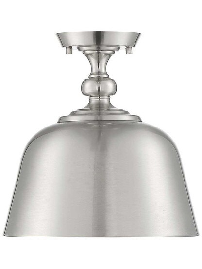 Alternate View 3 of Berg 1 Light Semi-Flush.