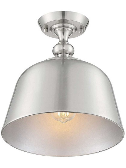 Alternate View 4 of Berg 1 Light Semi-Flush.