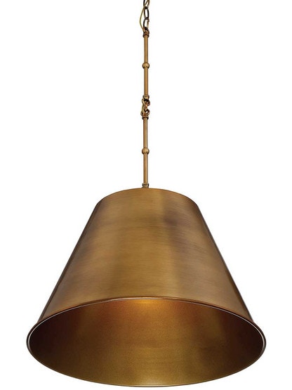 Alternate View of Alden 1 Light Pendant.