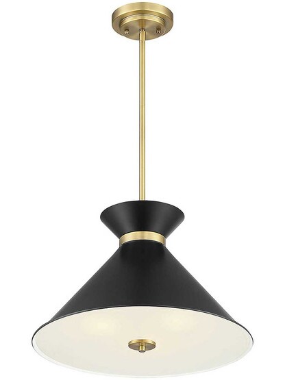 Alternate View of Lamar 3 Light Pendant.