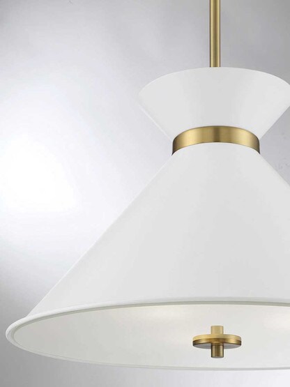 Alternate View 4 of Lamar 3 Light Pendant.