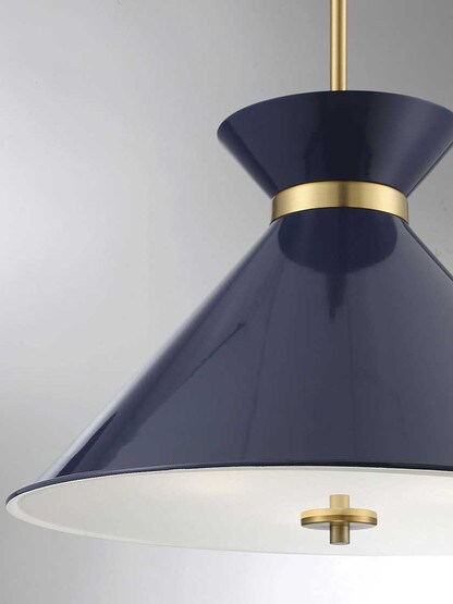 Alternate View 5 of Lamar 3 Light Pendant.