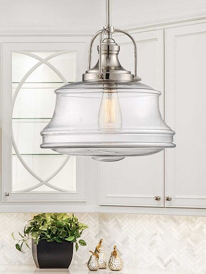 Alternate View 4 of Garvey 1 Light Pendant.