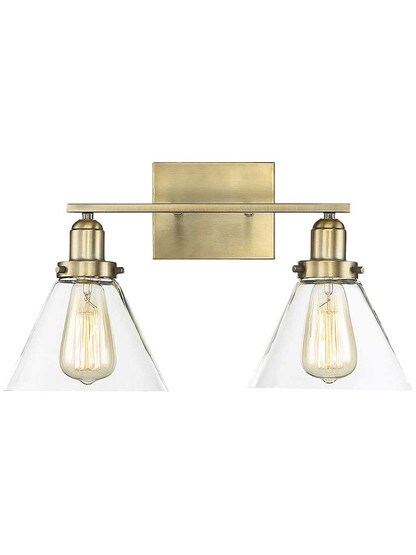 Alternate View of Drake 2 Light Bath Bar.