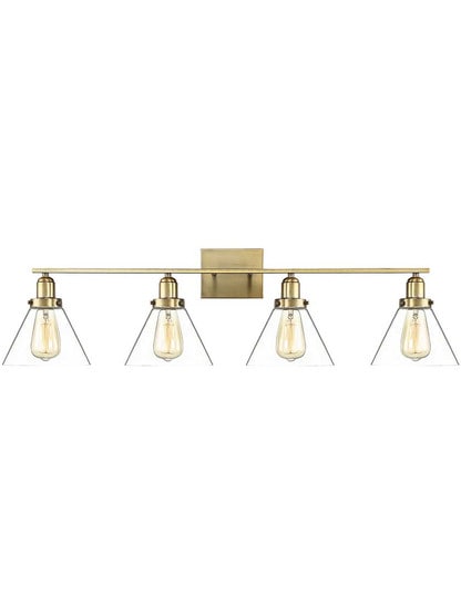Alternate View of Drake 4-Light Bath Bar.