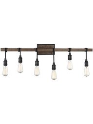Burgess 6 Light Bath Bar