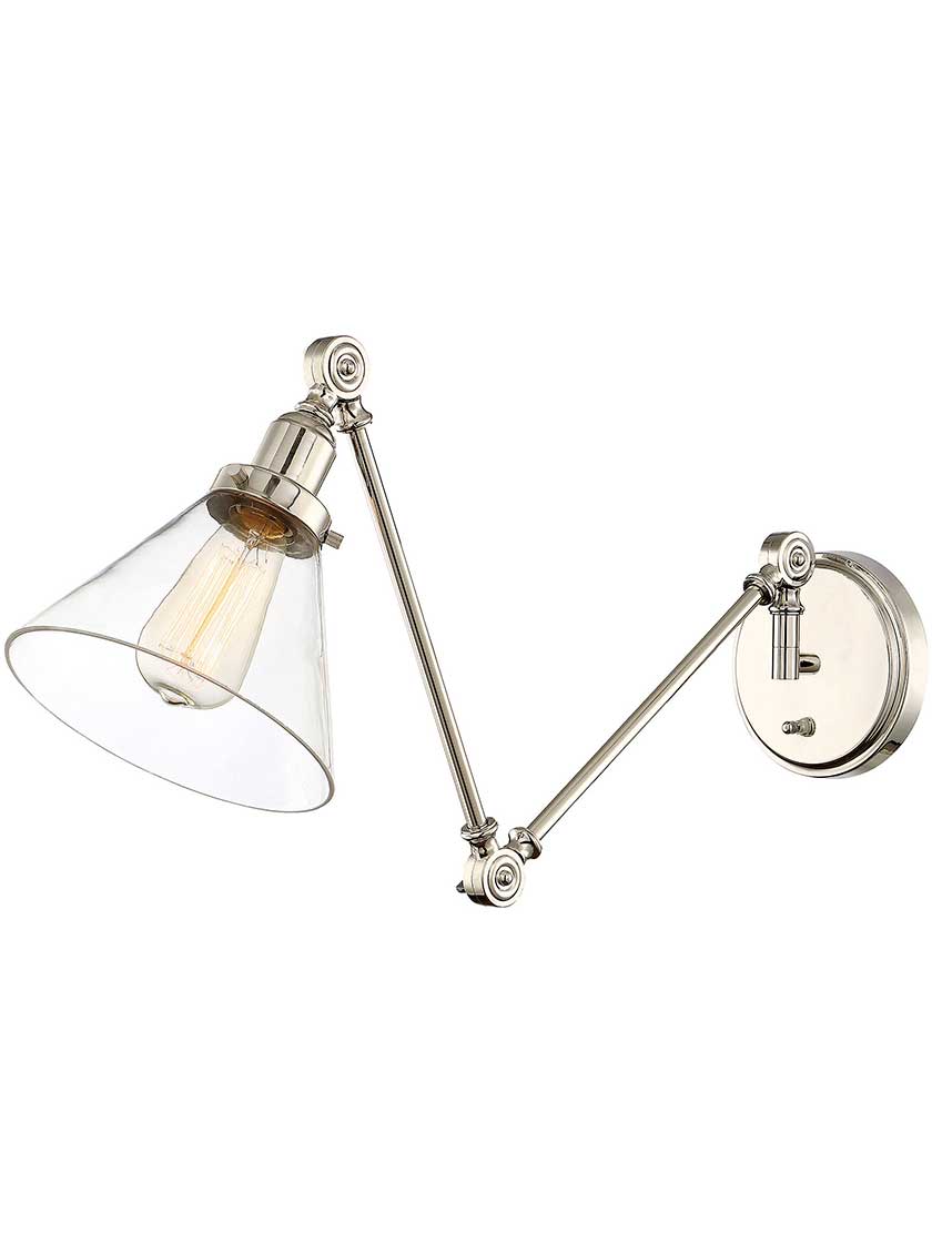 Alternate View 3 of Drake 1 Light Adjustable Sconce.
