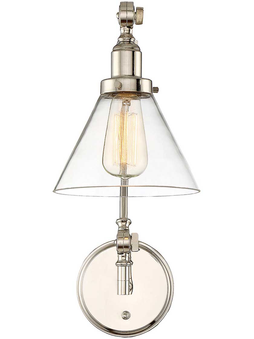 Alternate View 4 of Drake 1 Light Adjustable Sconce.