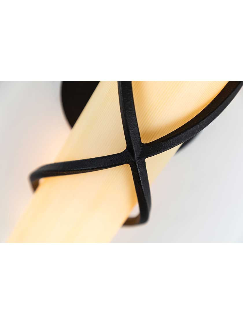 Roxbury Horizontal 2-Light Bath Sconce with Matte Opal Glass Shade