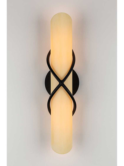 Roxbury Horizontal 4-Light Bath Sconce with Matte Opal Glass Shade