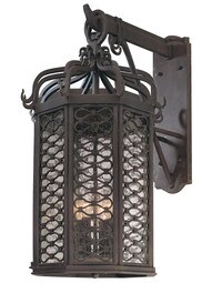 Los Olivos Large 4-Light Exterior Sconce in Old Iron