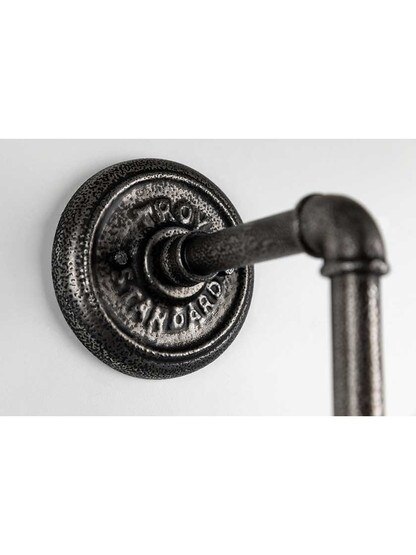 Alternate View 4 of Toledo Collection 11 Inch Wall Sconce in Old Silver