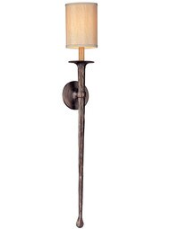 Faulkner 1-Light Wall Sconce in Bronze.