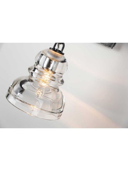 Alternate View 3 of Menlo Park 1-Light Sconce in Old Silver.