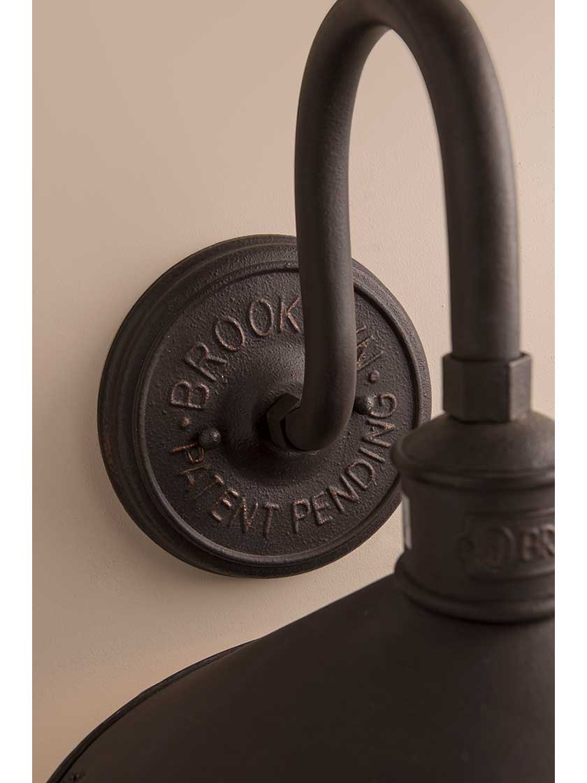 Alternate View of Brooklyn Large 1-Light Wall Sconce.
