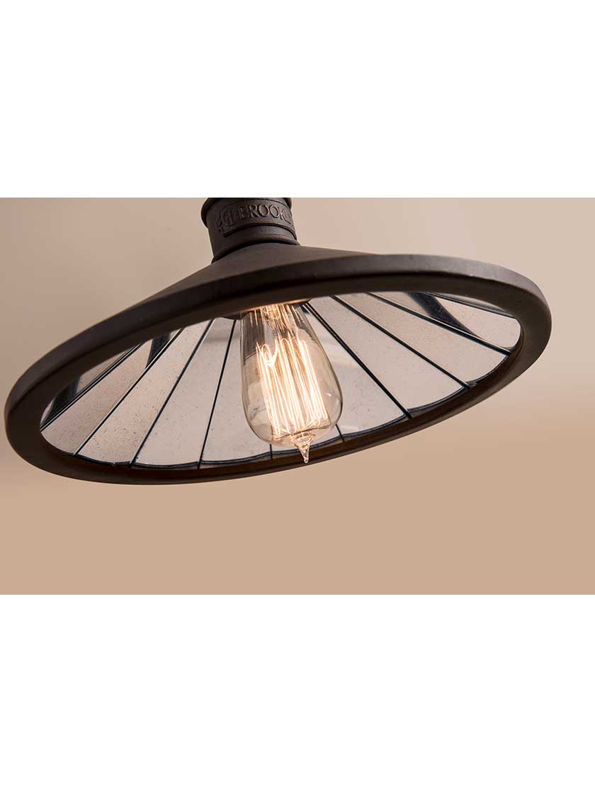 Alternate View 3 of Brooklyn Large 1-Light Wall Sconce.