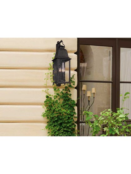 Alternate View of Larchmont Large Exterior Wall Sconce.