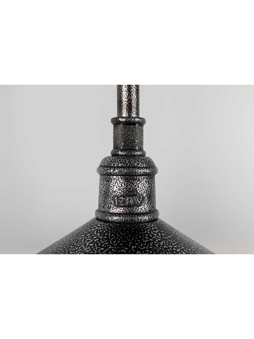 Alternate View of Toledo Collection 14 Inch Pendant in Old Silver