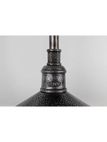Alternate View of Toledo Collection Kitchen Island Light in Old Silver
