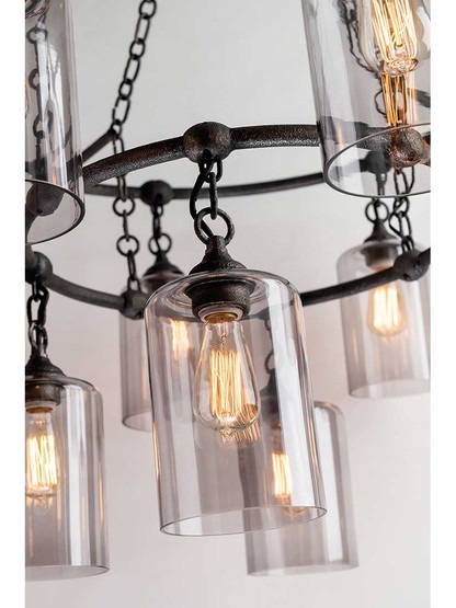 Alternate View 3 of Gotham 12-Light Chandelier.