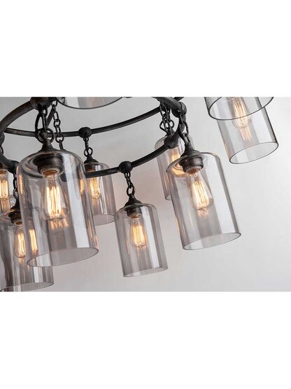 Alternate View 4 of Gotham 12-Light Chandelier.