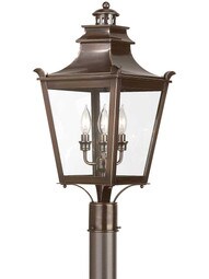 Dorchester 3 Light Medium Post Lantern