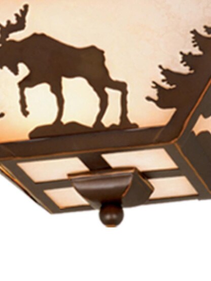 Yellowstone 14" Flush-Mount Ceiling Light