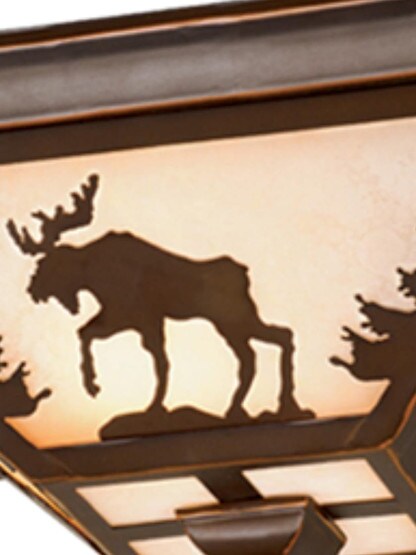 Yellowstone 14" Flush-Mount Ceiling Light