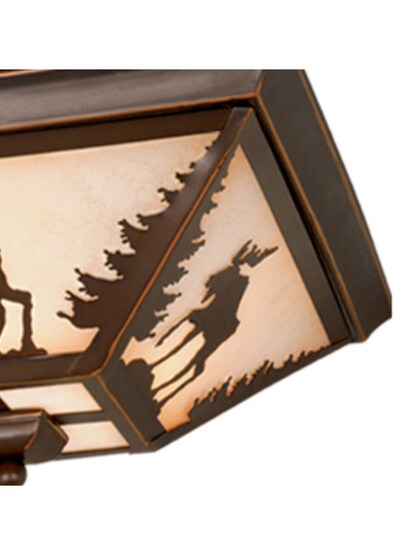 Yellowstone 14" Flush-Mount Ceiling Light