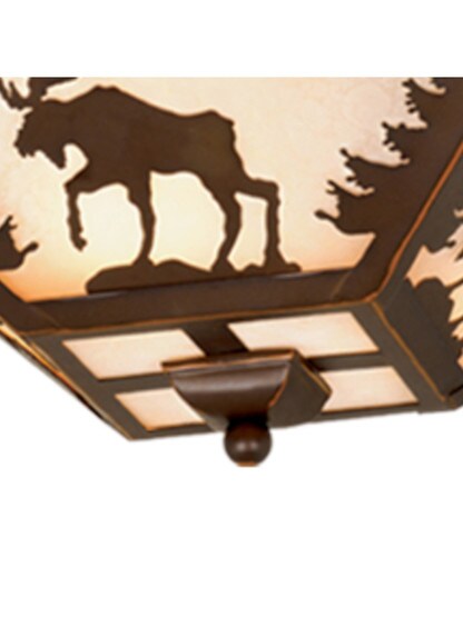 Yellowstone 14" Flush-Mount Ceiling Light
