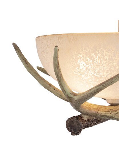 Lodge 12" Semi Flush-Mount Ceiling Light