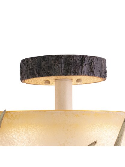 Lodge 16" Semi Flush-Mount Ceiling Light